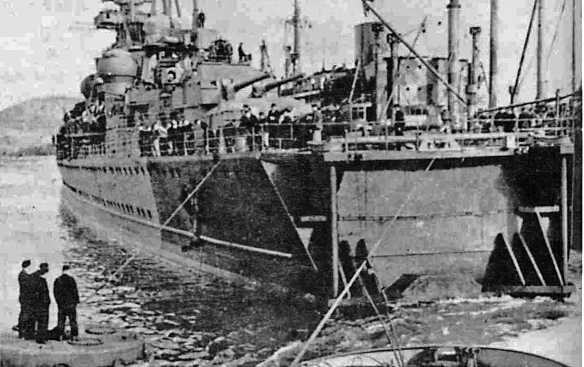 Иллюстрация к книге — Тяжелые крейсера типа “Адмирал Хиппер” [img_44.jpg]