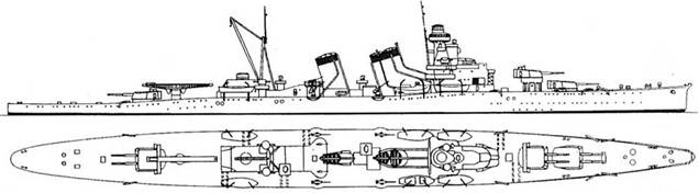 Иллюстрация к книге — Тяжелые крейсера Японии. Часть I. [pic_25.jpg]