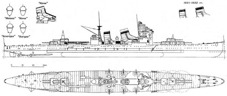Иллюстрация к книге — Тяжелые крейсера Японии. Часть I. [pic_44.jpg]