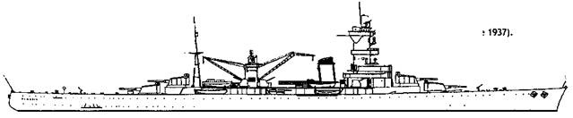 Иллюстрация к книге — Тяжелый крейсер “Алжир" (1930-1942) [pic_35.jpg]