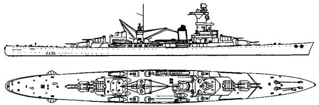 Иллюстрация к книге — Тяжелый крейсер “Алжир" (1930-1942) [pic_44.jpg]