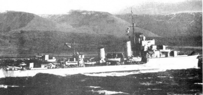 Иллюстрация к книге — Эскадренные миноносцы Англии во второй мировой войне. Часть I (1925 -1945 гг.) [img_110.jpg]