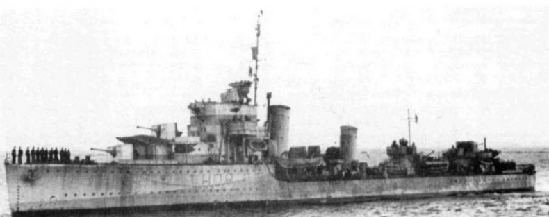 Иллюстрация к книге — Эскадренные миноносцы Англии во второй мировой войне. Часть I (1925 -1945 гг.) [img_116.jpg]