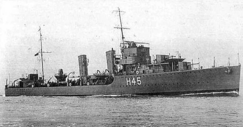 Иллюстрация к книге — Эскадренные миноносцы Англии во второй мировой войне. Часть I (1925 -1945 гг.) [img_119.jpg]