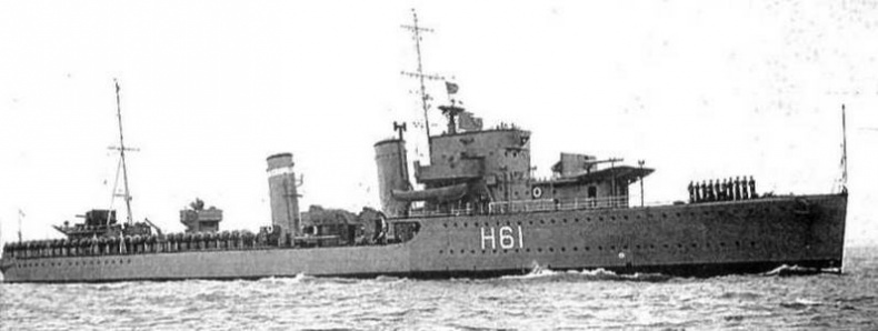 Иллюстрация к книге — Эскадренные миноносцы Англии во второй мировой войне. Часть I (1925 -1945 гг.) [img_123.jpg]