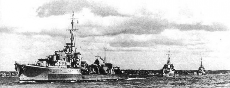 Иллюстрация к книге — Эскадренные миноносцы Англии во второй мировой войне. Часть I (1925 -1945 гг.) [img_127.jpg]