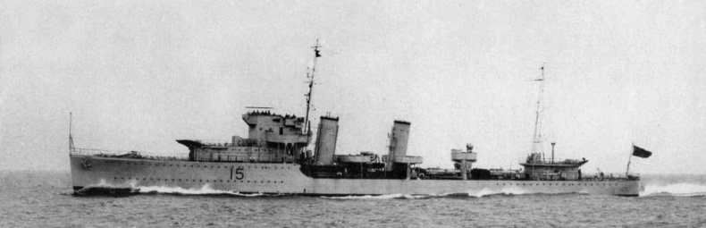 Иллюстрация к книге — Эскадренные миноносцы Англии во второй мировой войне. Часть I (1925 -1945 гг.) [img_153.jpg]