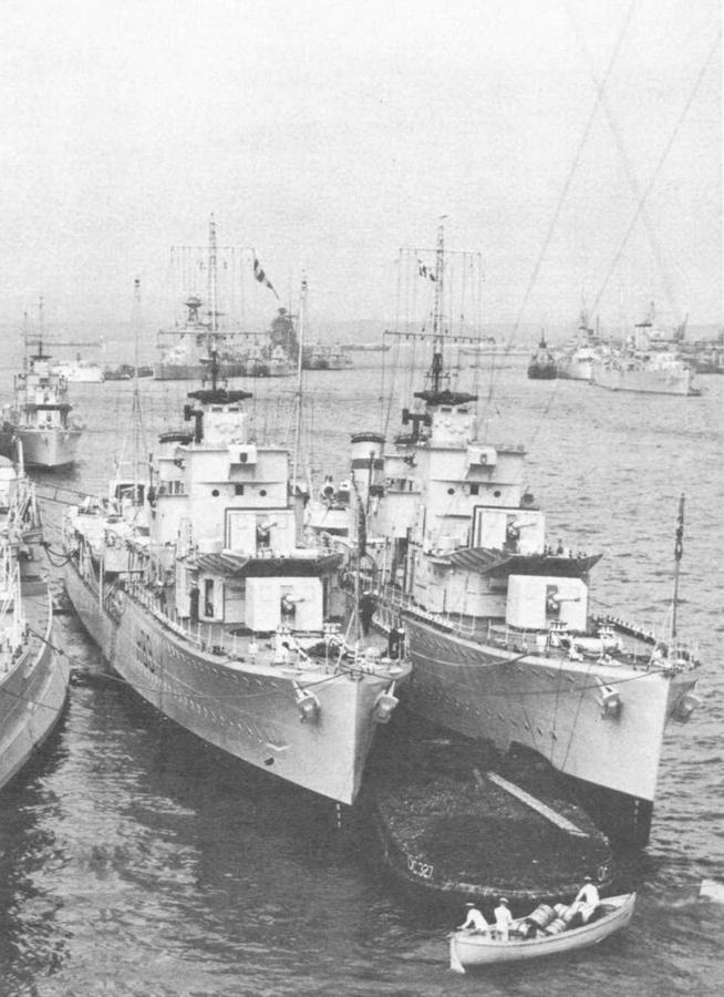 Иллюстрация к книге — Эскадренные миноносцы Англии во второй мировой войне. Часть I (1925 -1945 гг.) [img_165.jpg]