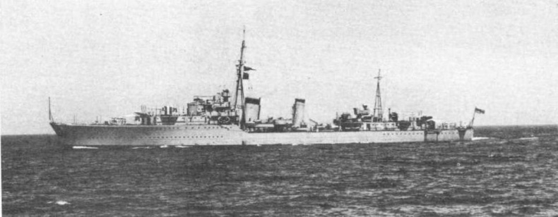 Иллюстрация к книге — Эскадренные миноносцы Англии во второй мировой войне. Часть I (1925 -1945 гг.) [img_174.jpg]