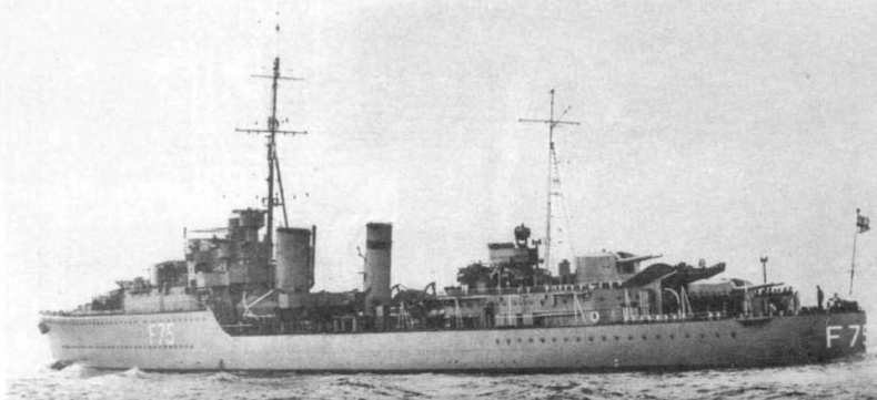 Иллюстрация к книге — Эскадренные миноносцы Англии во второй мировой войне. Часть I (1925 -1945 гг.) [img_175.jpg]