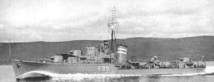 Иллюстрация к книге — Эскадренные миноносцы Англии во второй мировой войне. Часть I (1925 -1945 гг.) [img_181.jpg]