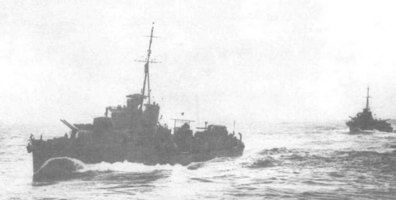 Иллюстрация к книге — Эскадренные миноносцы Англии во второй мировой войне. Часть I (1925 -1945 гг.) [img_187.jpg]