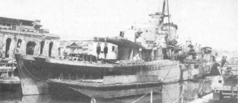 Иллюстрация к книге — Эскадренные миноносцы Англии во второй мировой войне. Часть I (1925 -1945 гг.) [img_194.jpg]