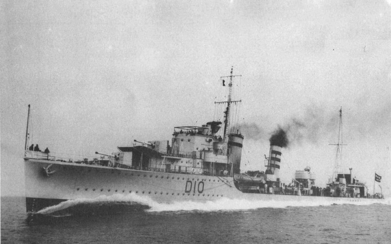 Иллюстрация к книге — Эскадренные миноносцы Англии во второй мировой войне. Часть I (1925 -1945 гг.) [img_198.jpg]