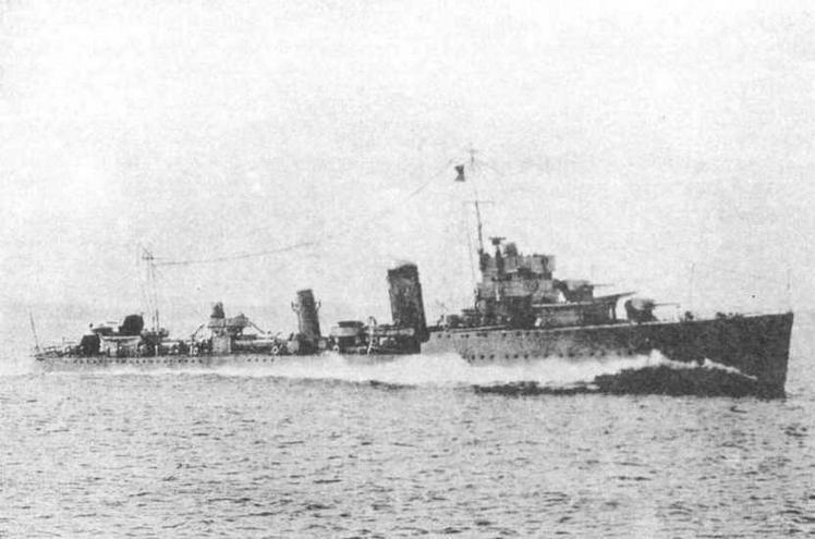 Иллюстрация к книге — Эскадренные миноносцы Англии во второй мировой войне. Часть I (1925 -1945 гг.) [img_2.jpg]