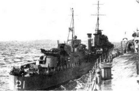 Иллюстрация к книге — Эскадренные миноносцы Англии во второй мировой войне. Часть I (1925 -1945 гг.) [img_67.jpg]