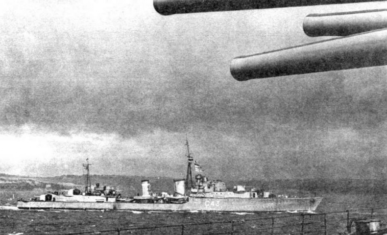 Иллюстрация к книге — Эскадренные миноносцы Англии во второй мировой войне. Часть I (1925 -1945 гг.) [img_85.jpg]