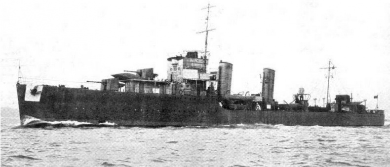 Иллюстрация к книге — Эскадренные миноносцы Англии во второй мировой войне. Часть I (1925 -1945 гг.) [img_89.jpg]