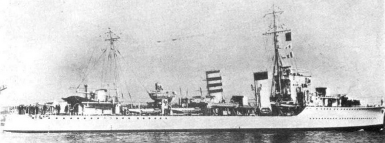 Иллюстрация к книге — Эскадренные миноносцы Англии во второй мировой войне. Часть I (1925 -1945 гг.) [img_92.jpg]