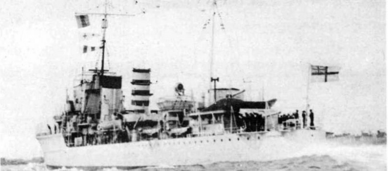 Иллюстрация к книге — Эскадренные миноносцы Англии во второй мировой войне. Часть I (1925 -1945 гг.) [img_94.jpg]