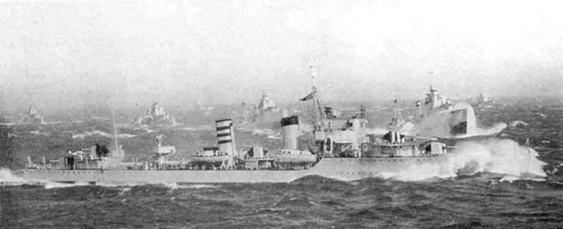 Иллюстрация к книге — Эскадренные миноносцы Англии во второй мировой войне. Часть I (1925 -1945 гг.) [img_95.jpg]