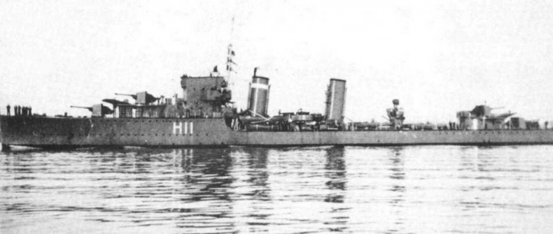 Иллюстрация к книге — Эскадренные миноносцы Англии во второй мировой войне. Часть I (1925 -1945 гг.) [img_99.jpg]