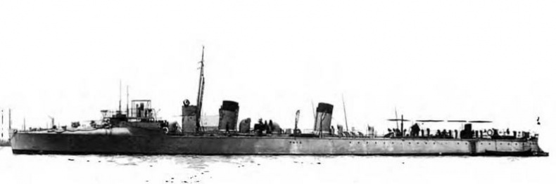 Иллюстрация к книге — Эскадренные миноносцы и миноносцы Японии (1879-1945 гг.) [img_95.jpg]