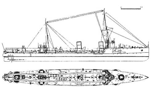 Иллюстрация к книге — Эскадренные миноносцы класса Доброволец [pic_53.jpg]