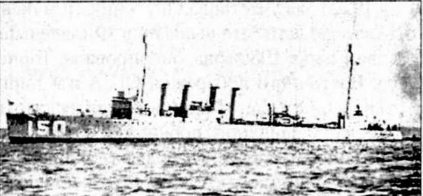 Иллюстрация к книге — Эскадренные миноносцы США 1916 - 1922 гг. Часть 1 [img_108.jpg]