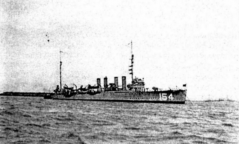 Иллюстрация к книге — Эскадренные миноносцы США 1916 - 1922 гг. Часть 1 [img_121.jpg]