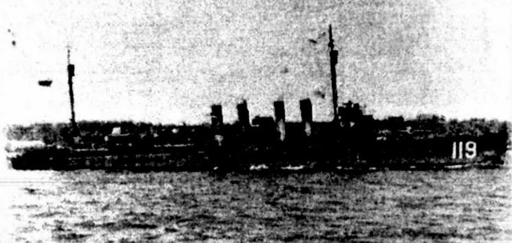 Иллюстрация к книге — Эскадренные миноносцы США 1916 - 1922 гг. Часть 1 [img_126.jpg]