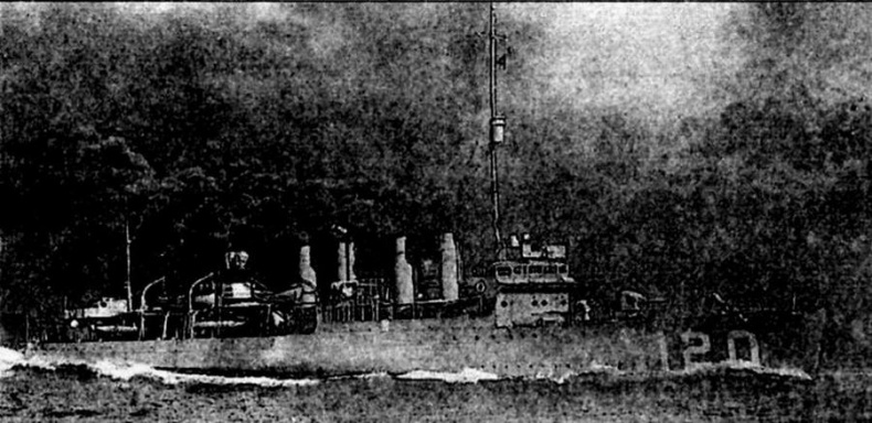 Иллюстрация к книге — Эскадренные миноносцы США 1916 - 1922 гг. Часть 1 [img_127.jpg]