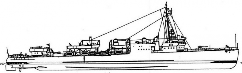 Иллюстрация к книге — Эскадренные миноносцы США 1916 - 1922 гг. Часть 1 [img_31.jpg]