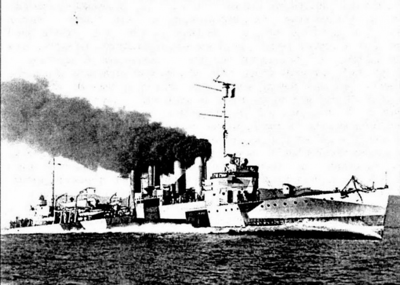 Иллюстрация к книге — Эскадренные миноносцы США 1916 - 1922 гг. Часть 1 [img_84.jpg]