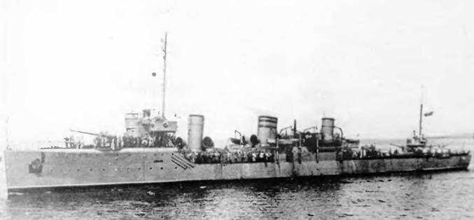 Иллюстрация к книге — Эскадренные миноносцы типа "Новик" в ВМФ СССР [pic_107.jpg]