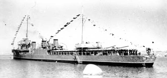 Иллюстрация к книге — Эскадренные миноносцы типа "Новик" в ВМФ СССР [pic_146.jpg]