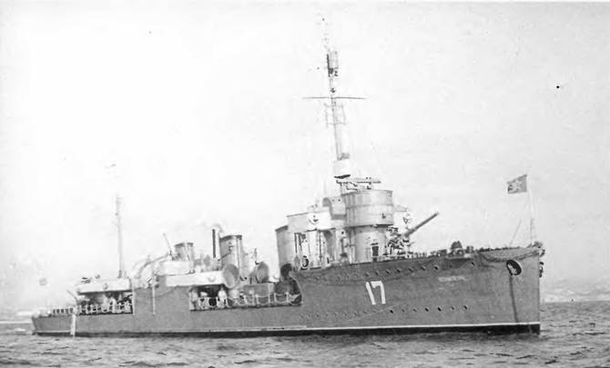 Иллюстрация к книге — Эскадренные миноносцы типа "Новик" в ВМФ СССР [pic_154.jpg]