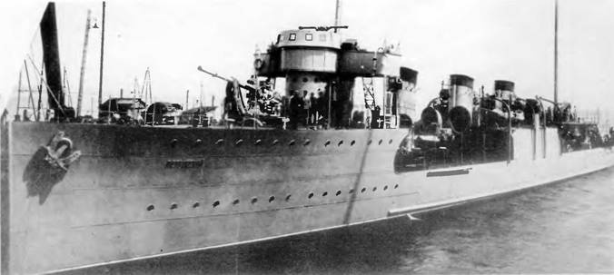 Иллюстрация к книге — Эскадренные миноносцы типа "Новик" в ВМФ СССР [pic_163.jpg]