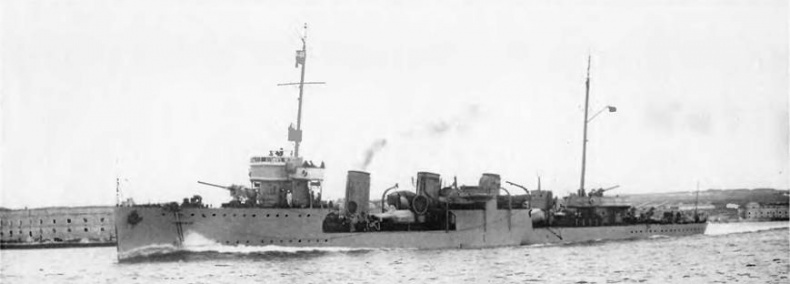 Иллюстрация к книге — Эскадренные миноносцы типа "Новик" в ВМФ СССР [pic_167.jpg]