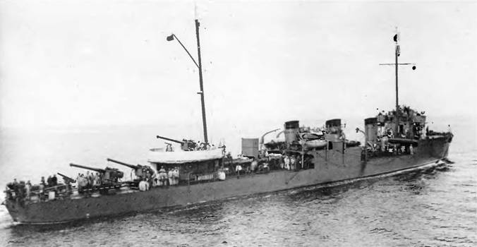 Иллюстрация к книге — Эскадренные миноносцы типа "Новик" в ВМФ СССР [pic_179.jpg]