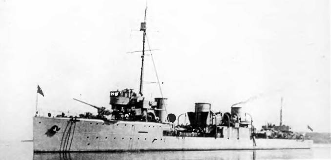 Иллюстрация к книге — Эскадренные миноносцы типа "Новик" в ВМФ СССР [pic_91.jpg]