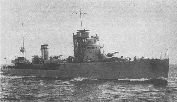 Иллюстрация к книге — Эскадренные миноносцы типа «Навигатори» [pic_1.jpg]