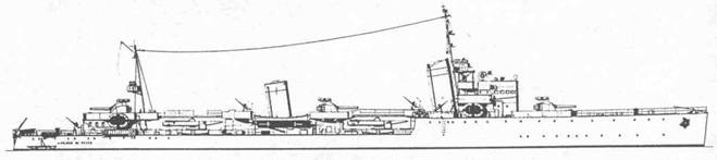 Иллюстрация к книге — Эскадренные миноносцы типа «Навигатори» [pic_31.jpg]