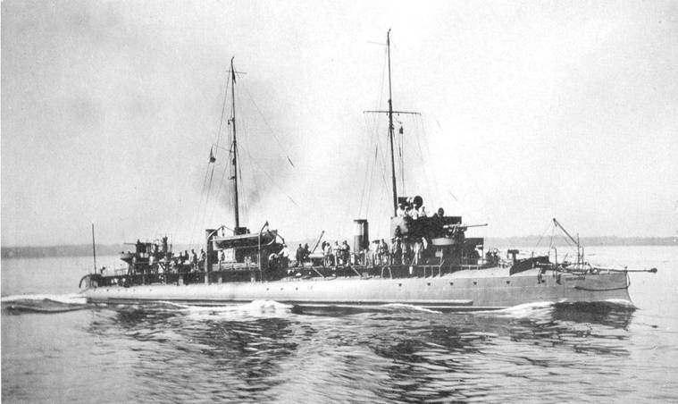 Иллюстрация к книге — Эскадренные миноносцы типа Форель (1898-1925) [pic_130.jpg]