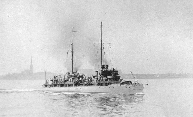 Иллюстрация к книге — Эскадренные миноносцы типа Форель (1898-1925) [pic_81.jpg]