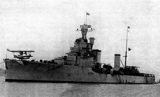 Иллюстрация к книге — Легкие крейсера Италии. Часть I. 1932-1945 гг. Крейсера типа “Бартоломео Коллеони” и “Луиджи Кадорна” [pic_1.jpg]