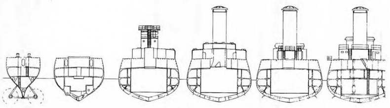 Иллюстрация к книге — Легкие крейсера Италии. Часть I. 1932-1945 гг. Крейсера типа “Бартоломео Коллеони” и “Луиджи Кадорна” [pic_10.jpg]