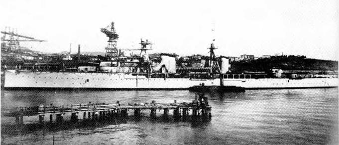 Иллюстрация к книге — Легкие крейсера Италии. Часть I. 1932-1945 гг. Крейсера типа “Бартоломео Коллеони” и “Луиджи Кадорна” [pic_100.jpg]