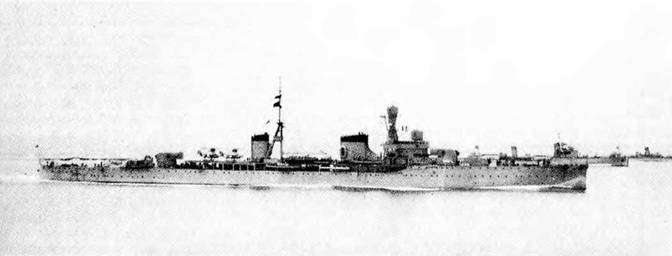 Иллюстрация к книге — Легкие крейсера Италии. Часть I. 1932-1945 гг. Крейсера типа “Бартоломео Коллеони” и “Луиджи Кадорна” [pic_103.jpg]