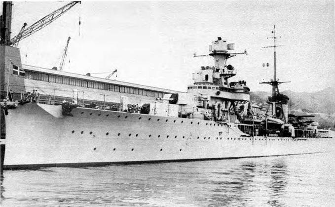 Иллюстрация к книге — Легкие крейсера Италии. Часть I. 1932-1945 гг. Крейсера типа “Бартоломео Коллеони” и “Луиджи Кадорна” [pic_110.jpg]